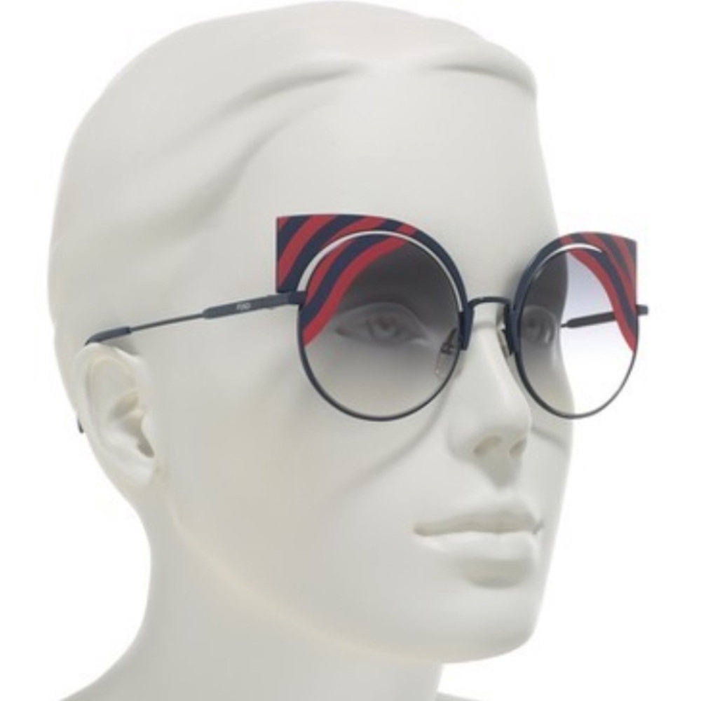 Fendi Cutout Cat Eyes Sunglasses